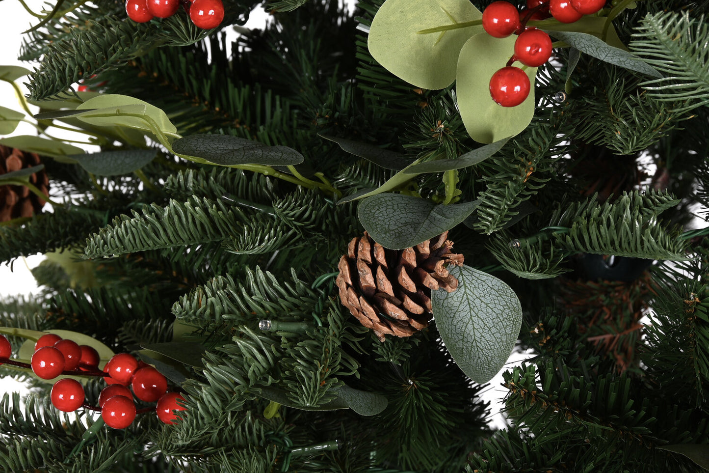 ARBOL LED PVC 144X144X240 EUCALIPTO VERDE