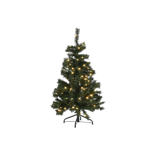 ARBOL LED PVC 76X76X120 130L 235 RAMAS VERDE