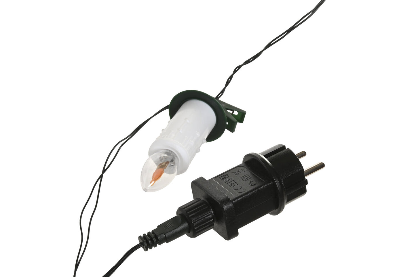 GUIRNALDA LED PVC 3:3X3:3X10 3:6W C7 10 VELAS
