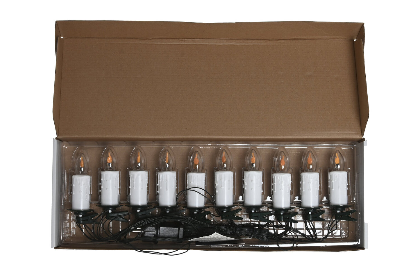 GUIRNALDA LED PVC 3:3X3:3X10 3:6W C7 10 VELAS