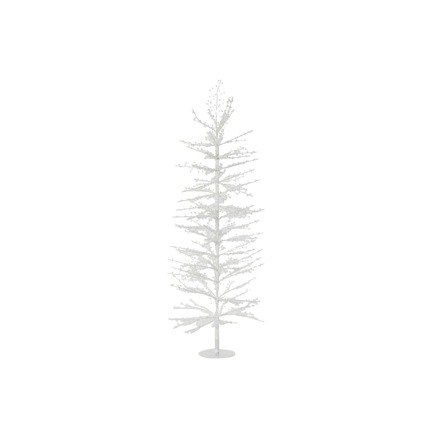 ARBOL LED METAL 50X50X120 88L: BLANCO