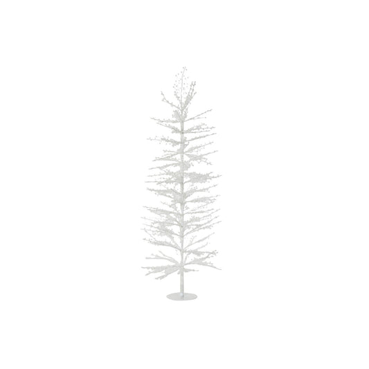 ARBOL LED METAL 50X50X120 88L: BLANCO