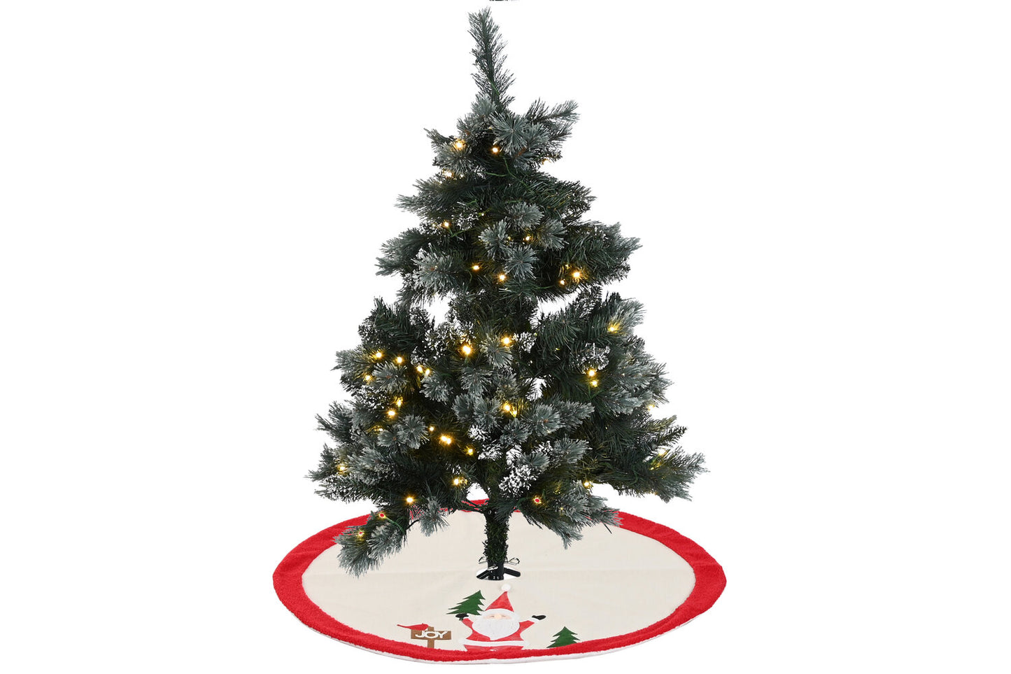 BASE ARBOL POLIESTER 90X90X2 CREMA