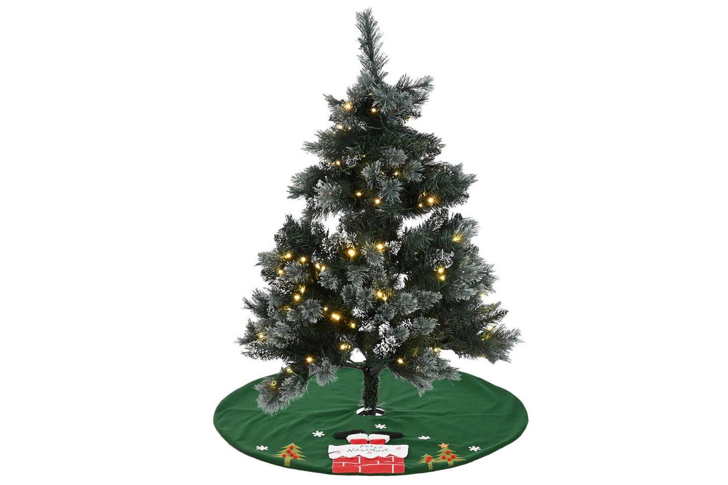 BASE ARBOL POLIESTER 105X105X2 VERDE