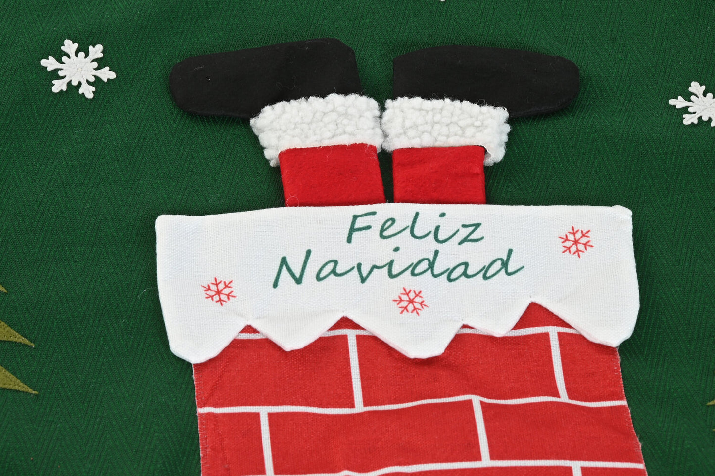 BASE ARBOL POLIESTER 105X105X2 VERDE