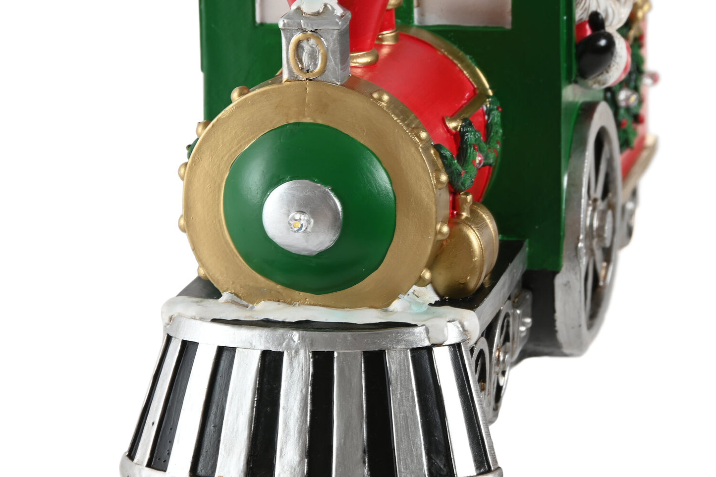 FIGURA LED RESINA 31X13X19 TREN ROJO
