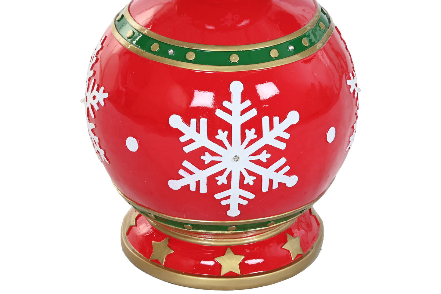 FIGURA LED RESINA 30X30X109 ROJO