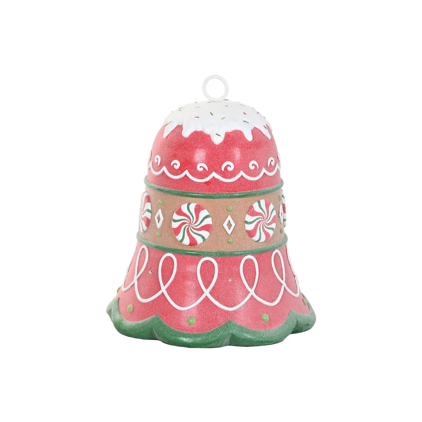 FIGURA LED RESINA 50X50X61 CAMPANA MULTICOLOR