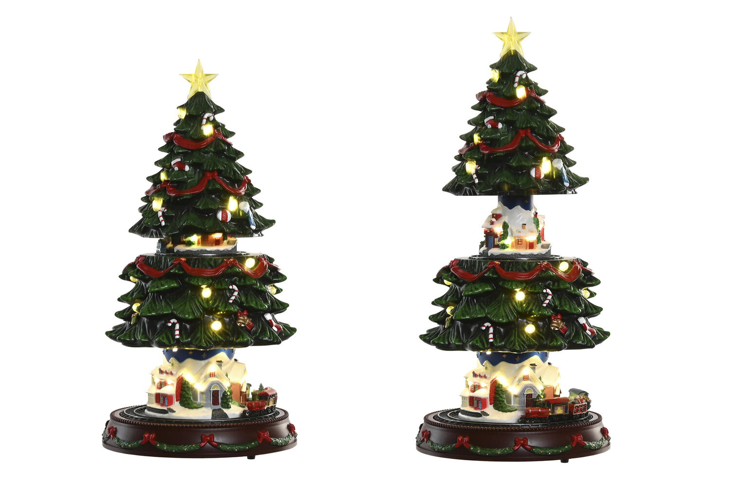 ARBOL LED PP 23:5X23:5X45:5 MOVIMIENTO MUSICAL