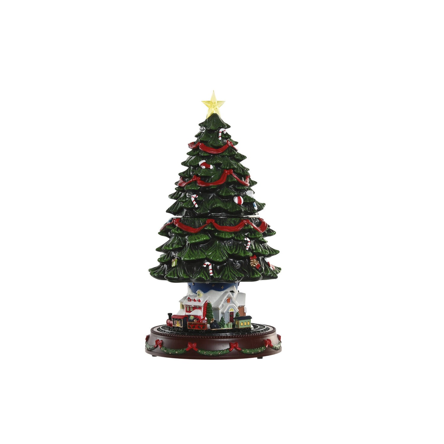 ARBOL LED PP 23:5X23:5X45:5 MOVIMIENTO MUSICAL