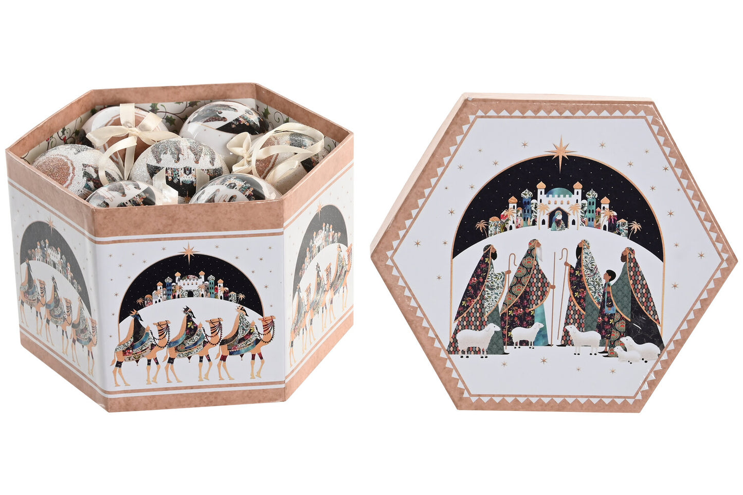 DECORACION COLGANTE SET 14 PVC 24X21X15:5