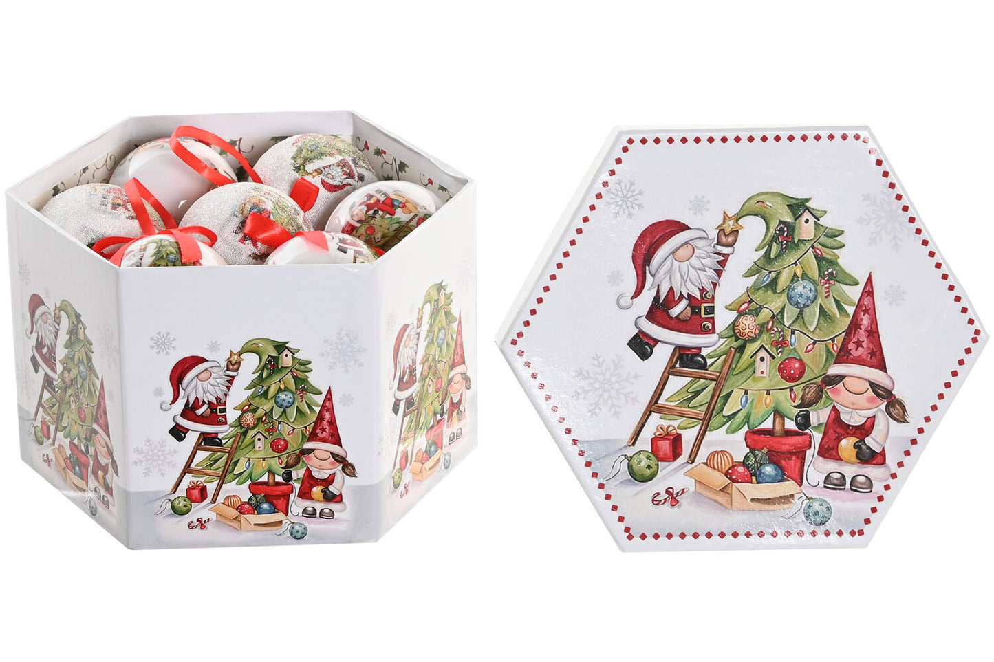DECORACION COLGANTE SET 14 PVC 24X21X15:5