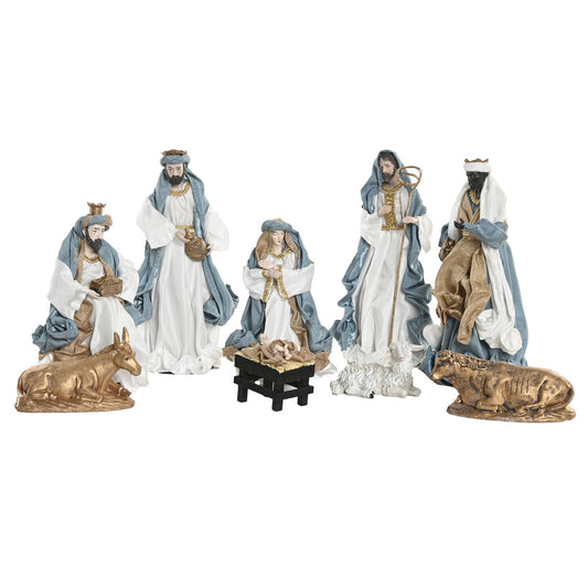 NACIMIENTO SET 9 POLIESTER 20X15X30 AZUL