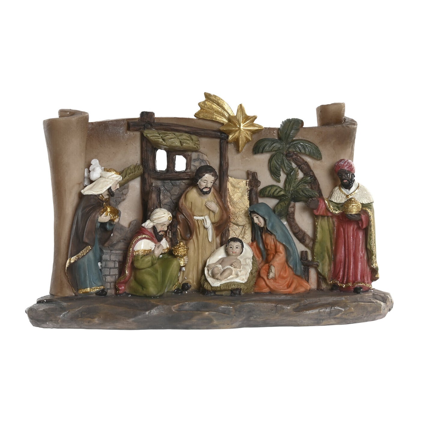 NACIMIENTO RESINA 21X8X12:5 MULTICOLOR