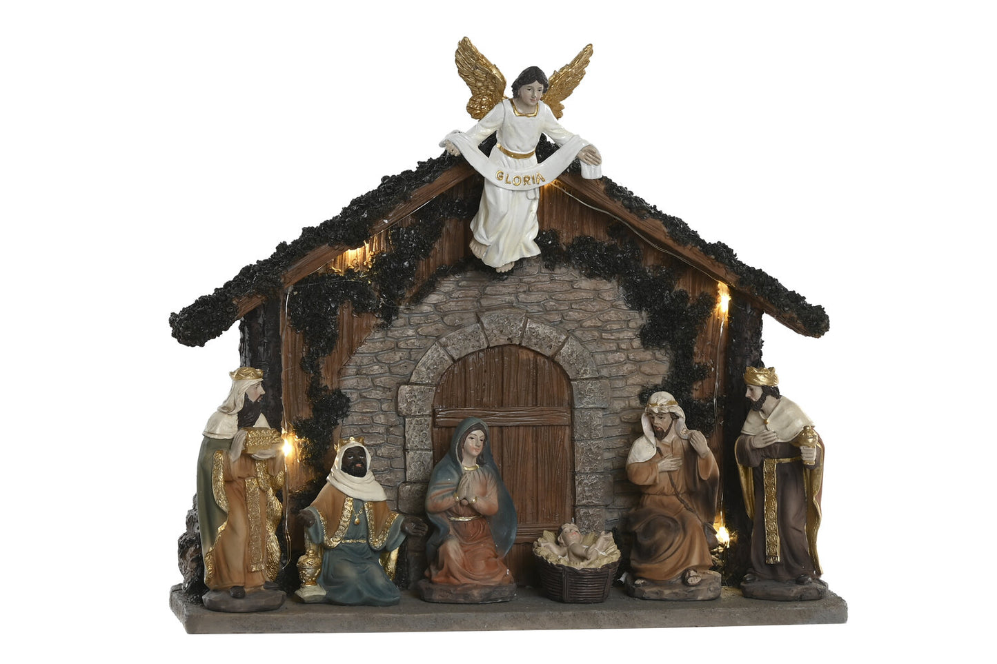 NACIMIENTO LED RESINA 28X8:5X23 MULTICOLOR