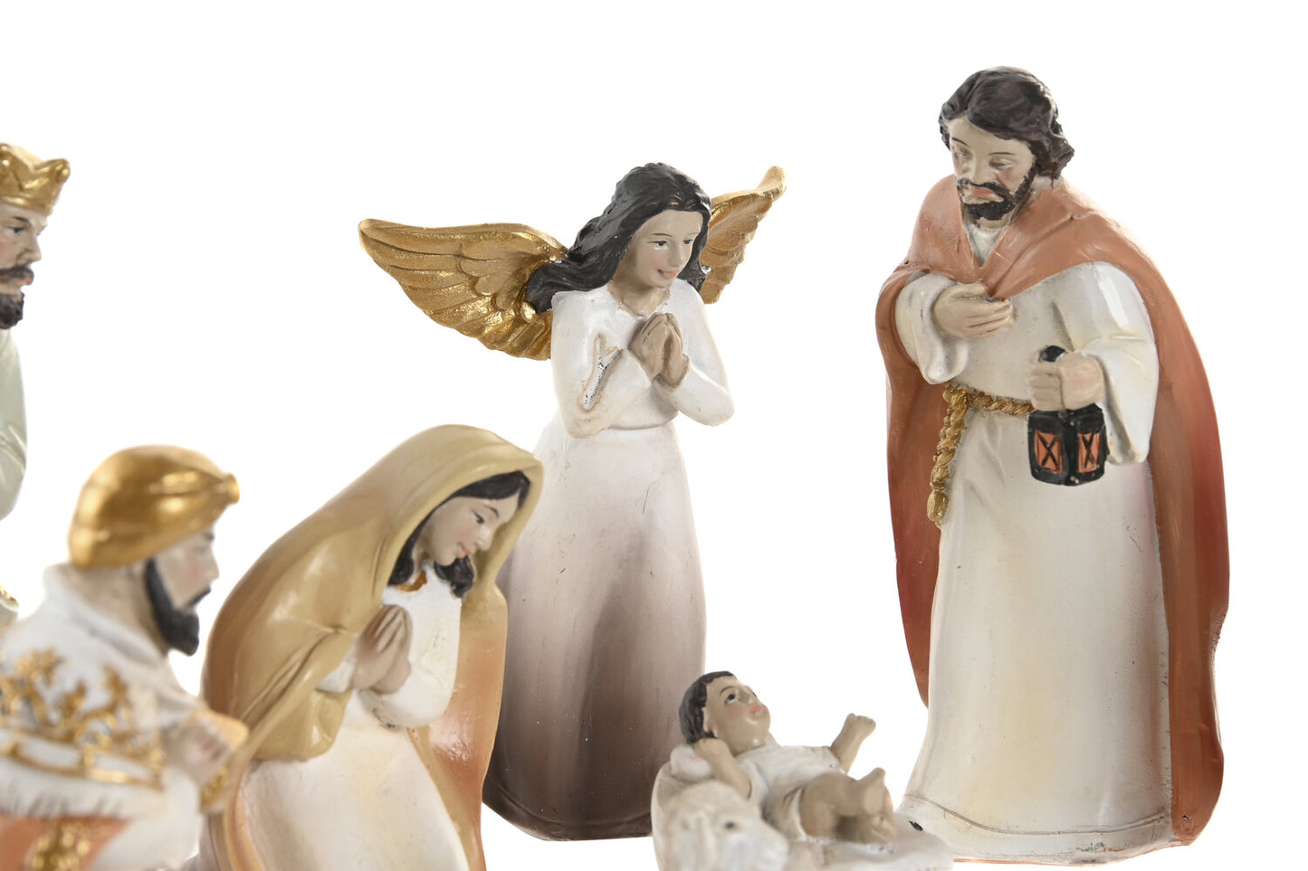 NACIMIENTO SET 11 RESINA 5X5X10:5 MULTICOLOR