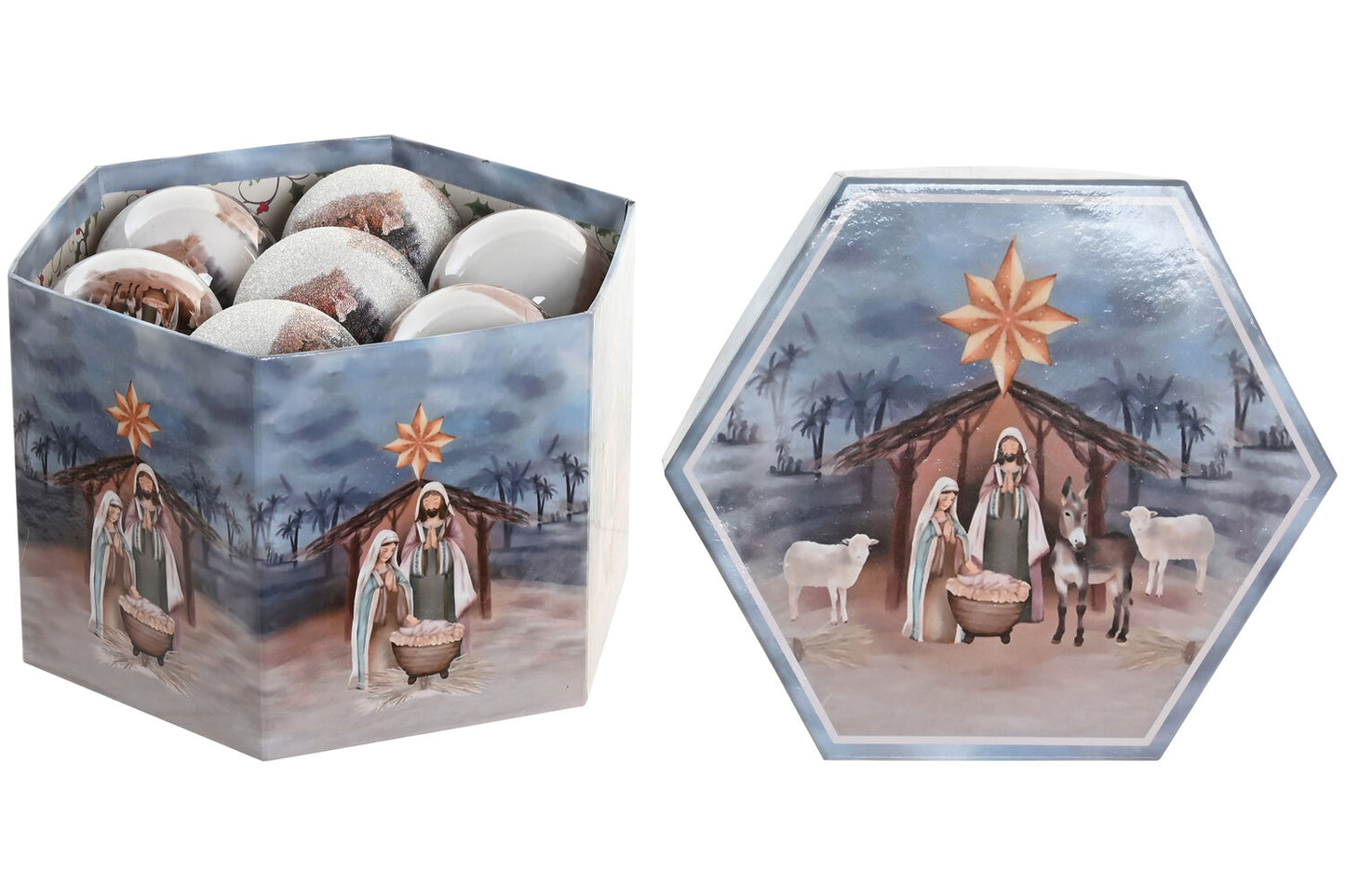 DECORACION COLGANTE SET 14 PVC 24X21X15:5