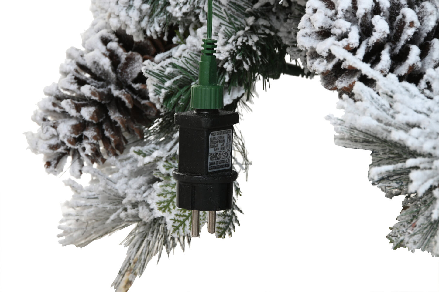 ARBOL LED PVC 94X94X150 150L 380 RAMAS NEVADO