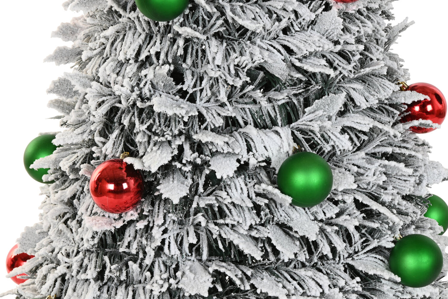 ARBOL LED PVC 71X71X180 IP44 PLEGABLE NEVADO VERDE