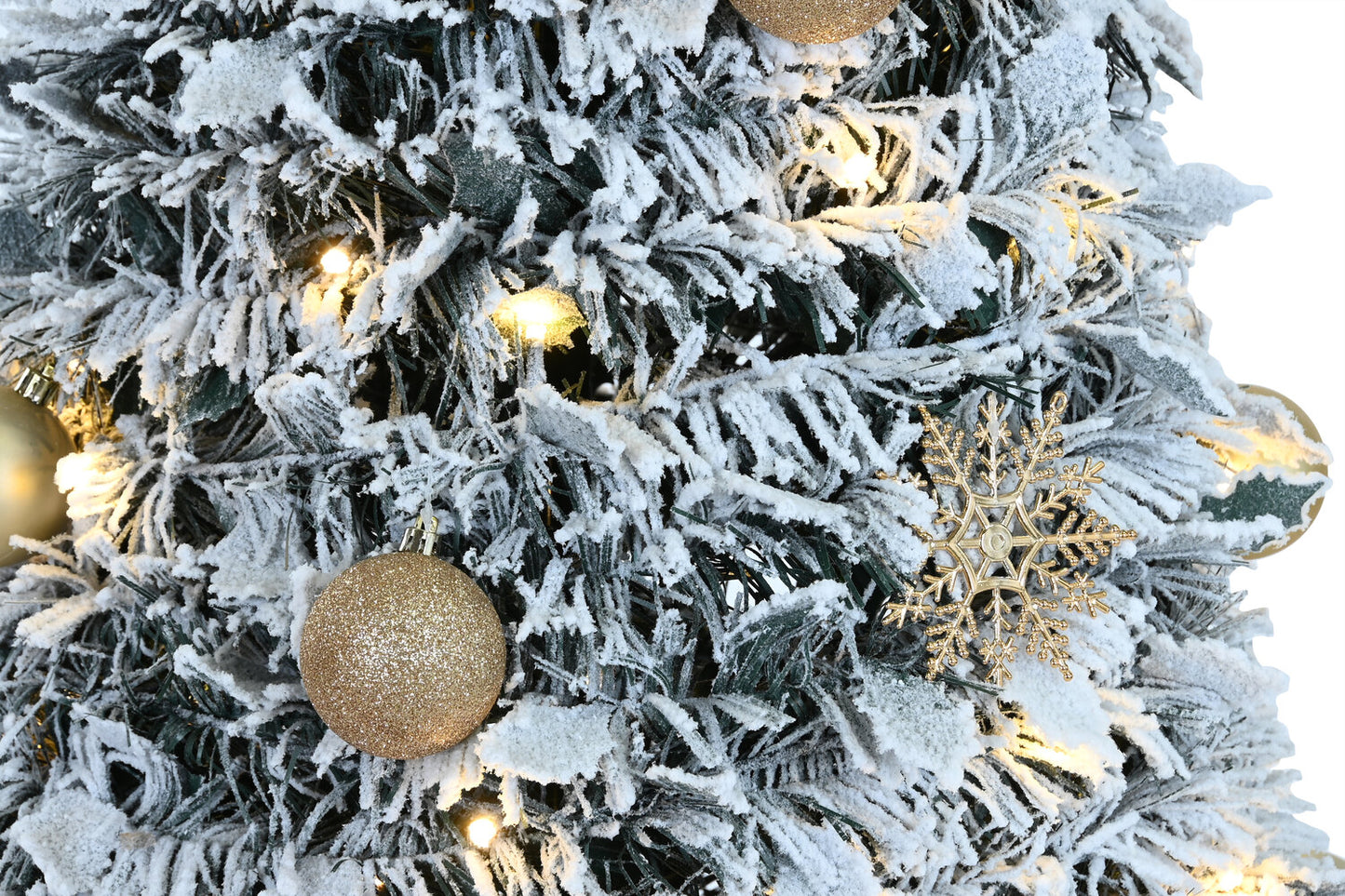 ARBOL LED PVC 63:5X63:5X150 IP44 PLEGABLE NEVADO