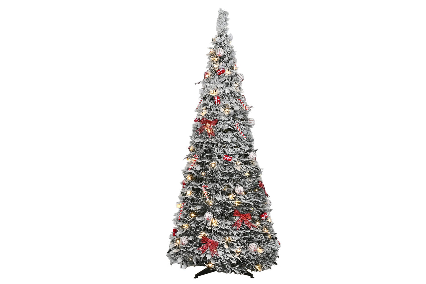 ARBOL LED PVC 63:5X63:5X150 IP44 PLEGABLE NEVADO