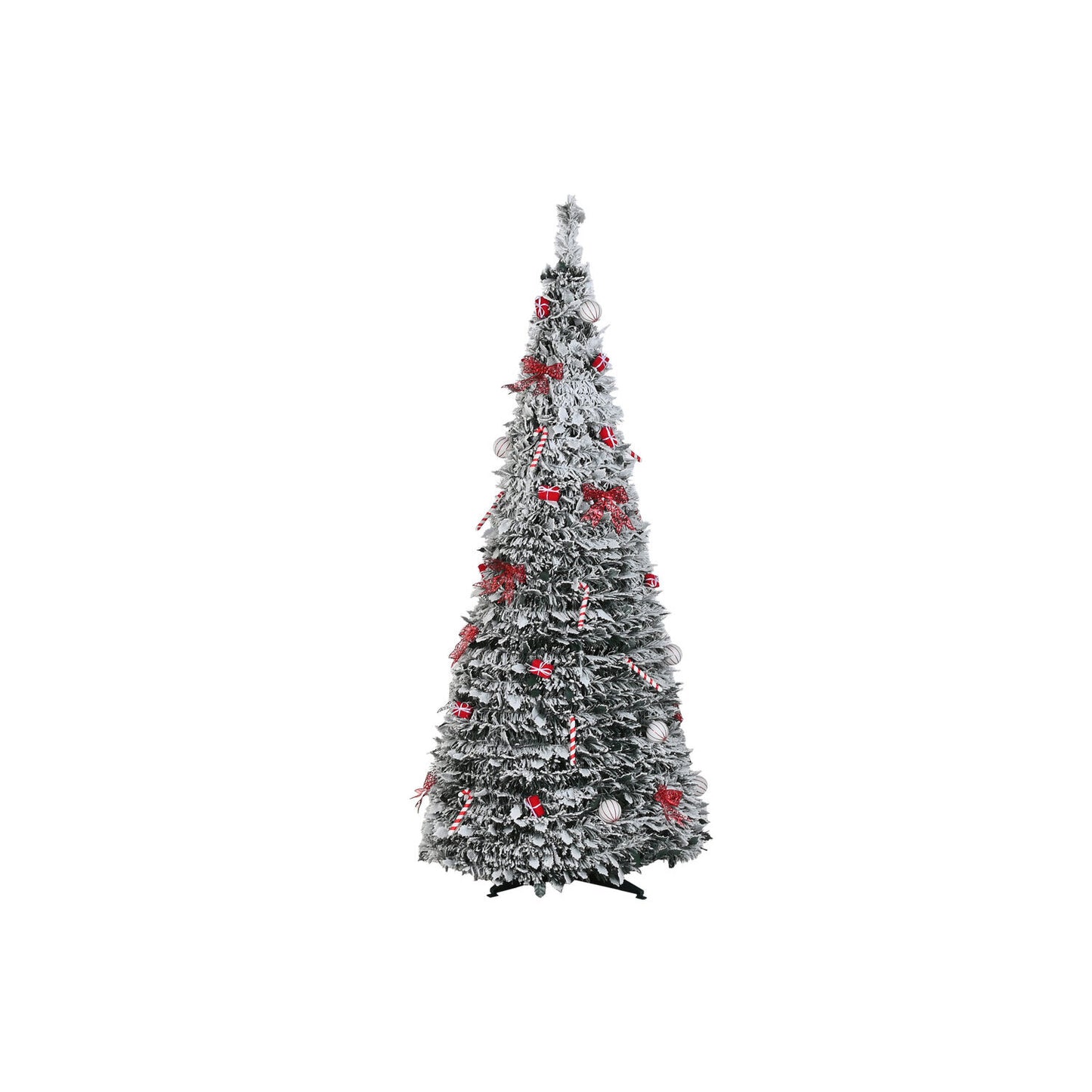 ARBOL LED PVC 63:5X63:5X150 IP44 PLEGABLE NEVADO