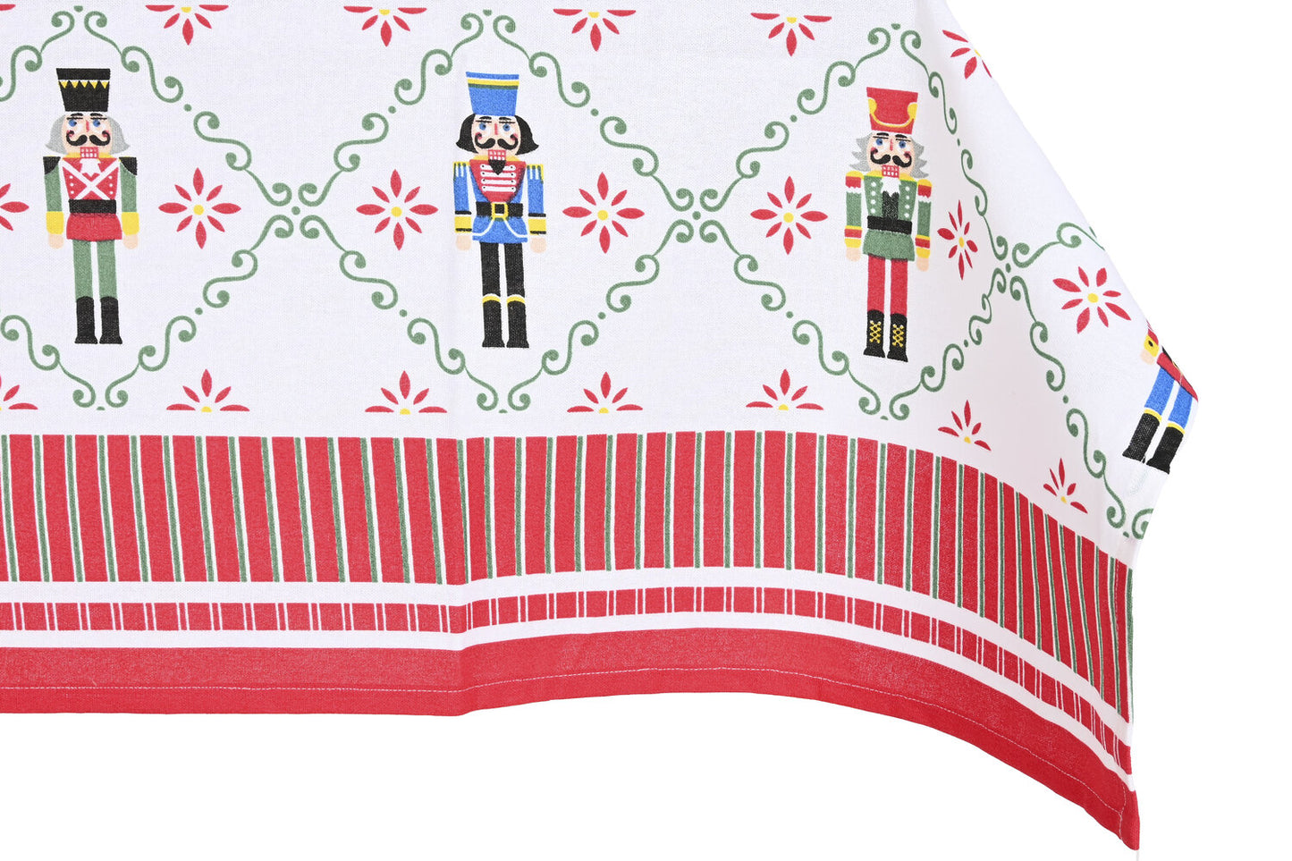 MANTEL SET 5 ALGODON 150X150X0:2 4SERV CASCANUECES