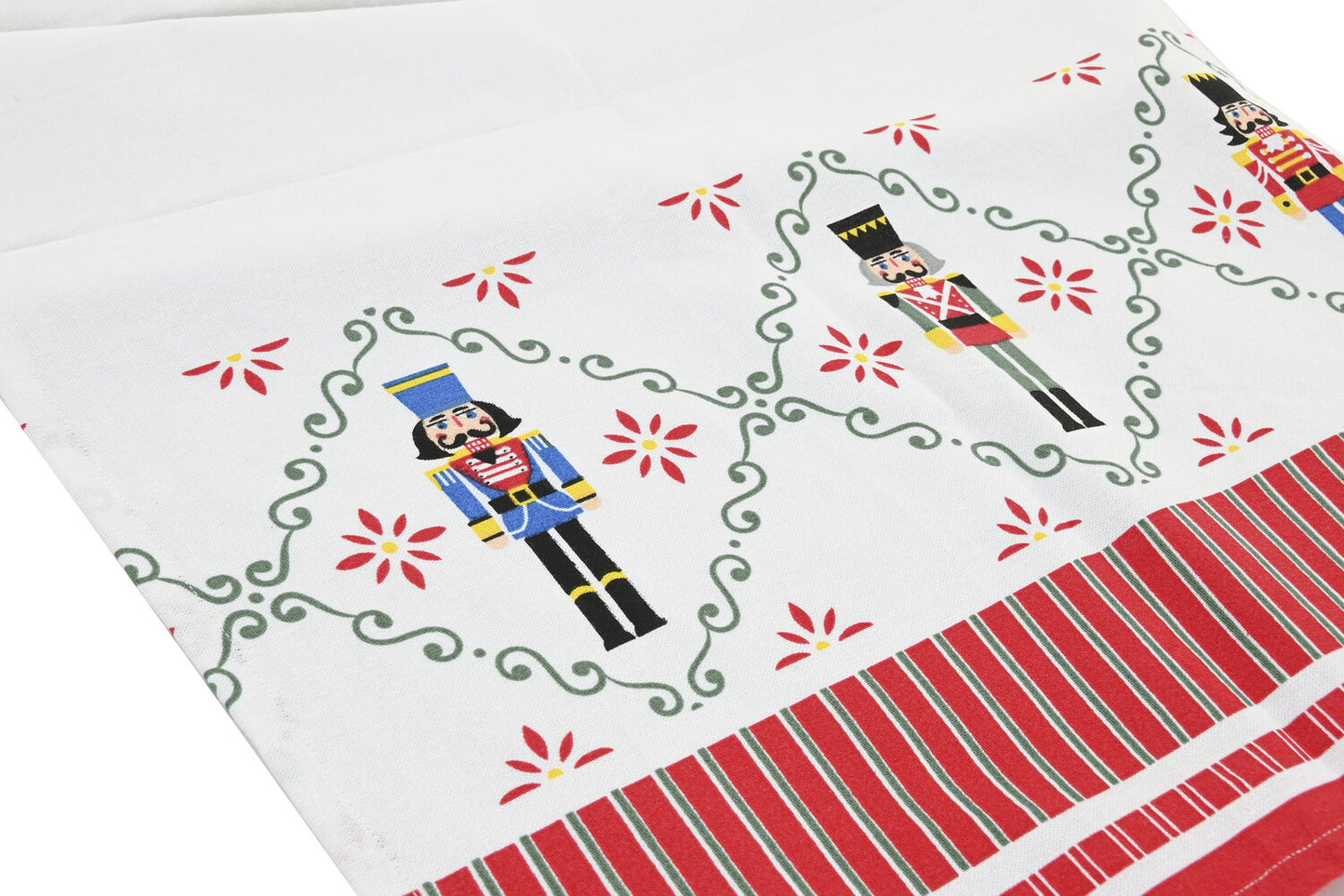 CAMINO MESA ALGODON 50X150X0:2 CASCANUECES ROJO