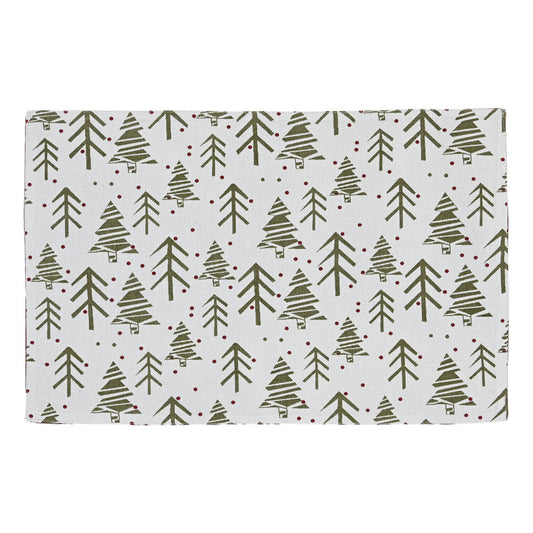 INDIVIDUAL ALGODON 45X30X0:2 ARBOLES REVERSIBLE