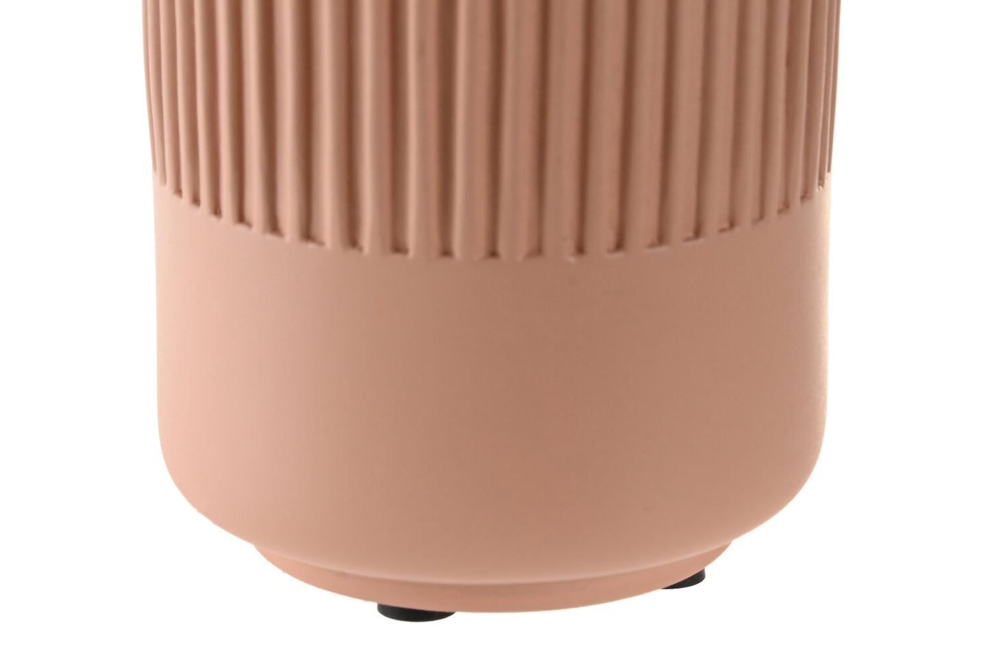 VASO CEMENTO 7X7X11 MATE TERRACOTA