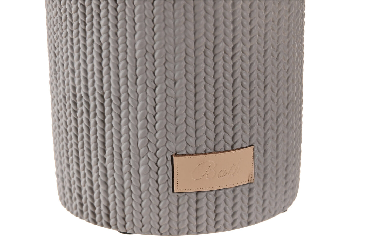 VASO CEMENTO 8X8X10 MATE GRIS