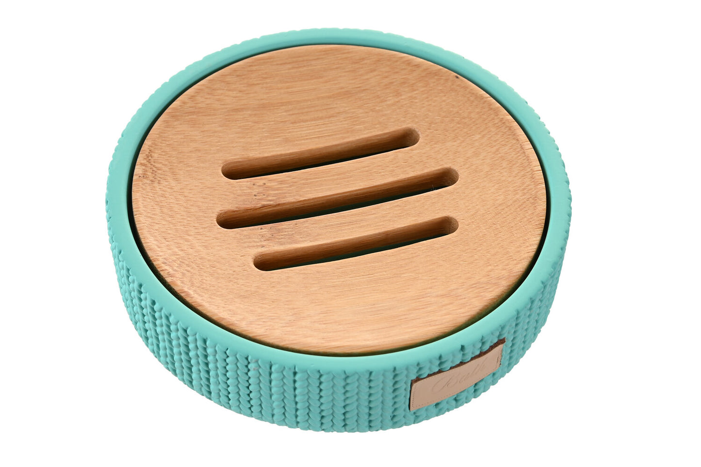 JABONERA CEMENTO BAMBU 11X11X2:5 MATE VERDE MENTA