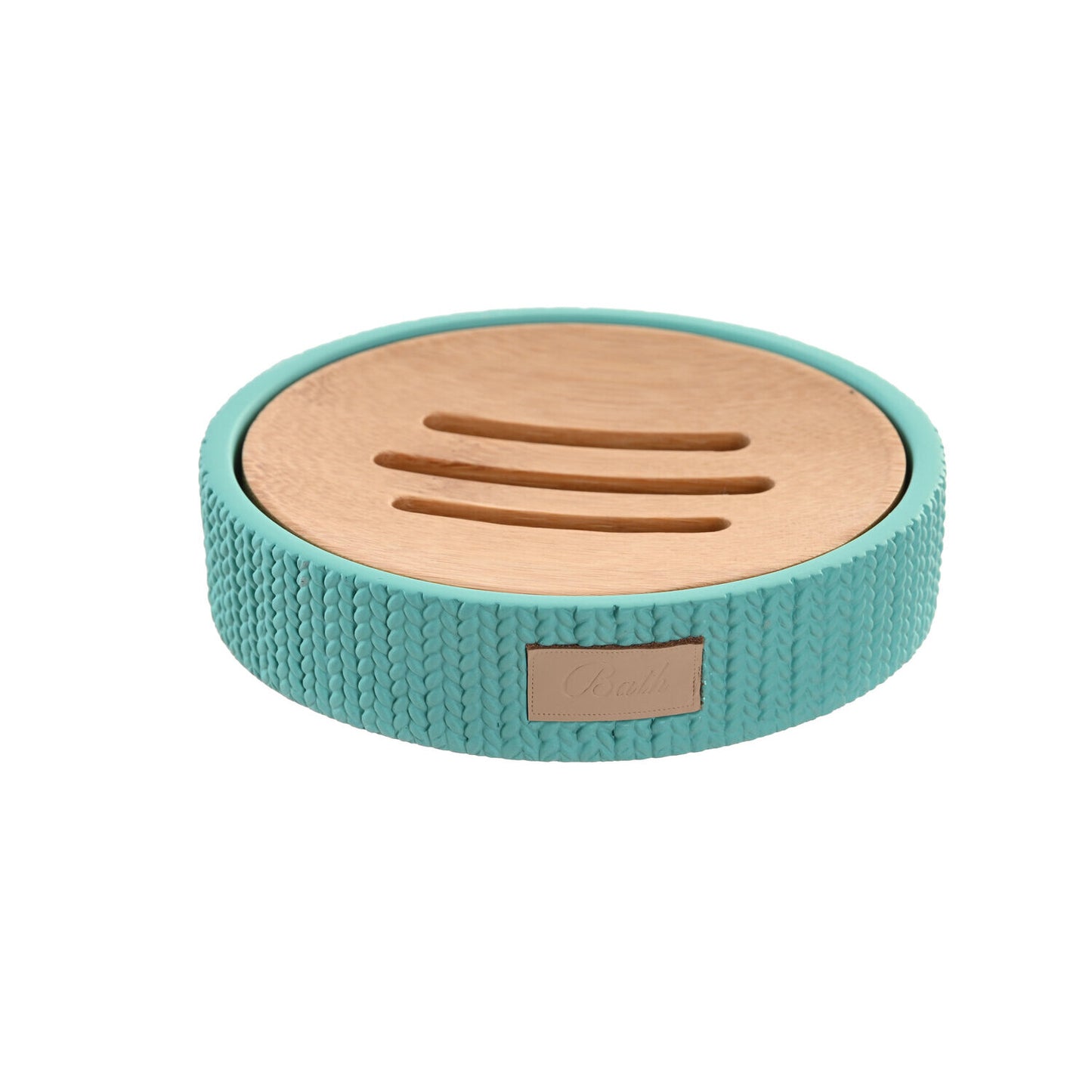 JABONERA CEMENTO BAMBU 11X11X2:5 MATE VERDE MENTA