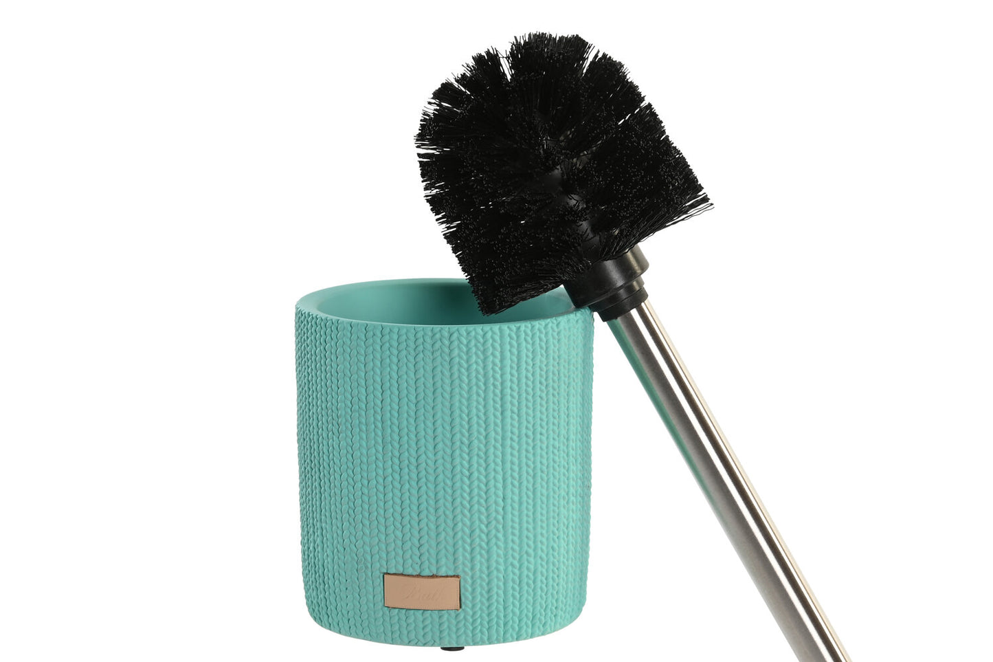ESCOBILLERO CEMENTO INOX 10X10X36 MATE VERDE MENTA