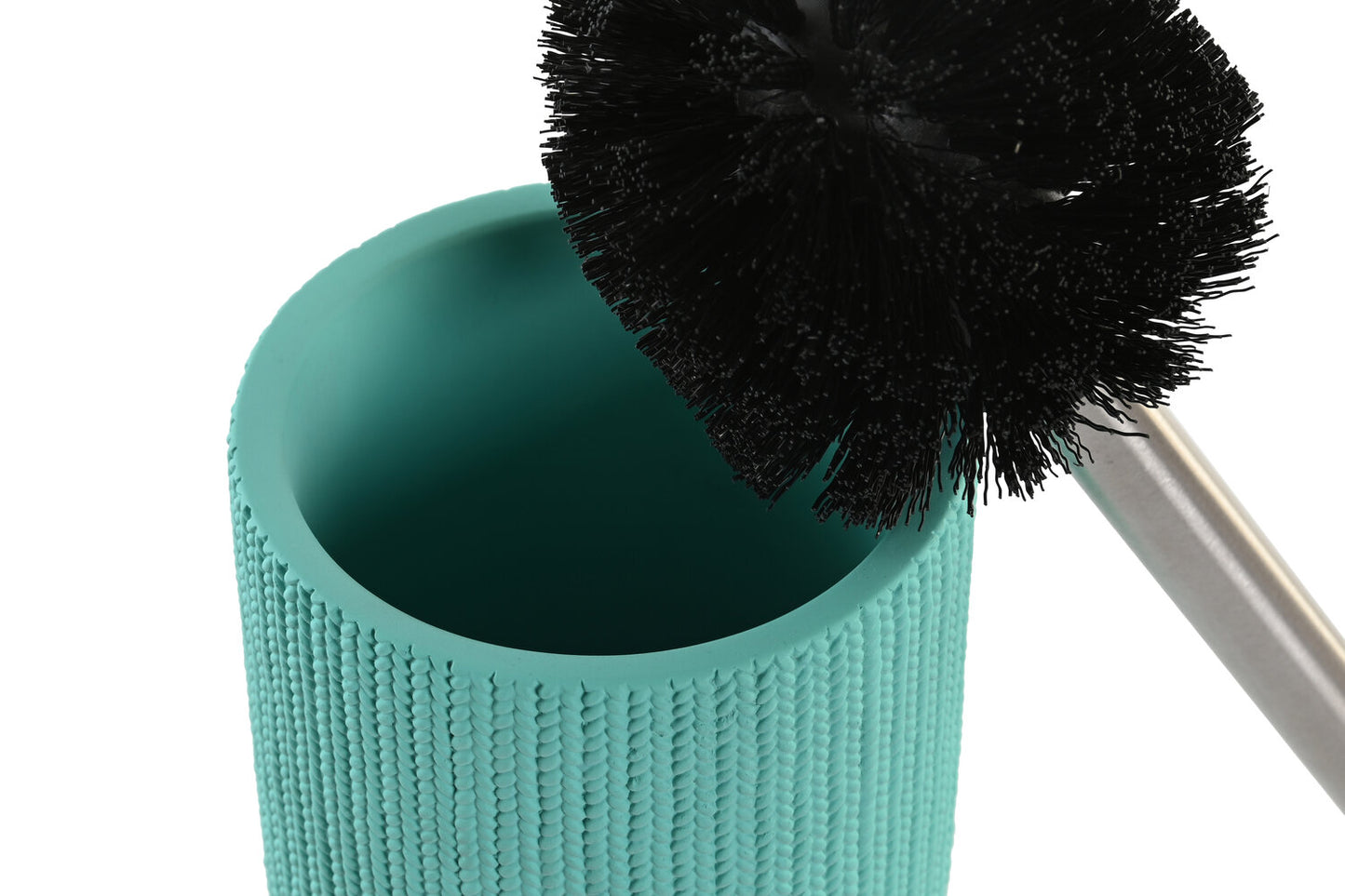 ESCOBILLERO CEMENTO INOX 10X10X36 MATE VERDE MENTA