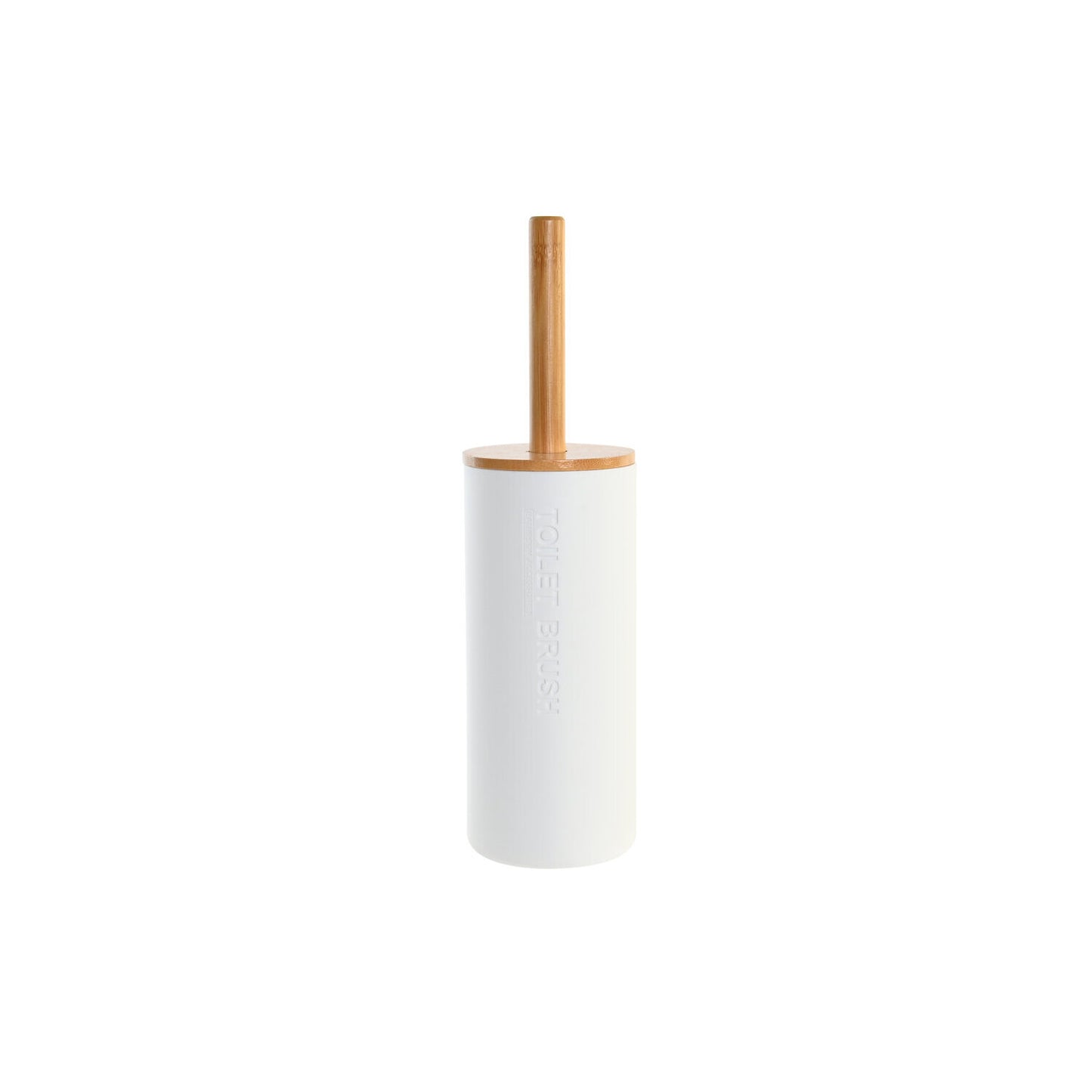 ESCOBILLERO PP BAMBU 9X9X35:5 BLANCO