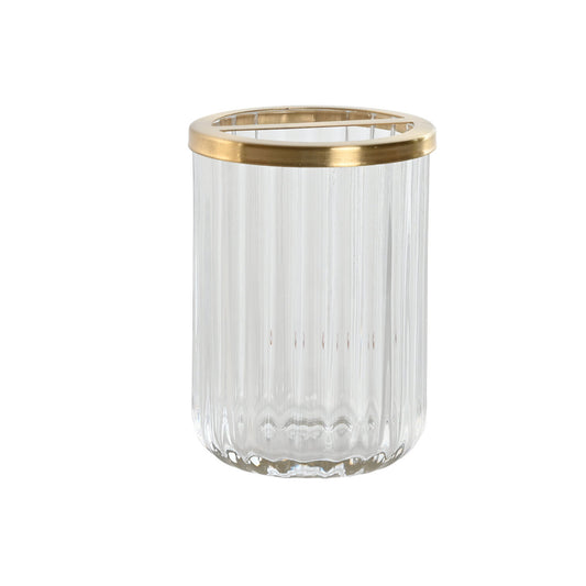 VASO CRISTAL 7:5X7:5X10 TRANSPARENTE
