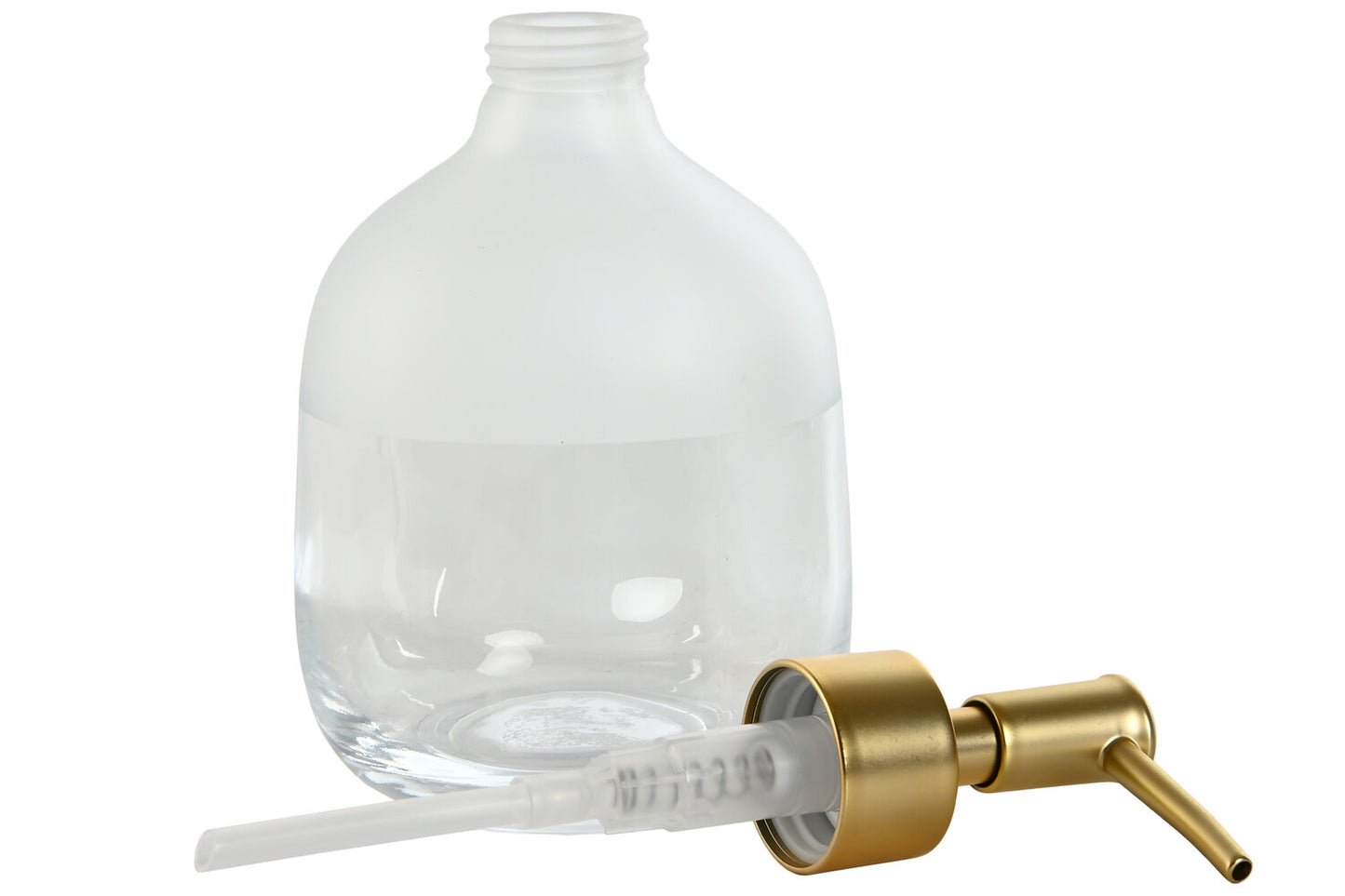 DOSIFICADOR CRISTAL ABS 10X10X18 GLASEADO