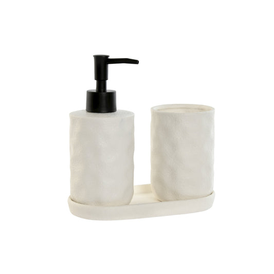 BAÑO SET 3 DOLOMITE ABS 17:5X9:5X18 300 ML BLANCO