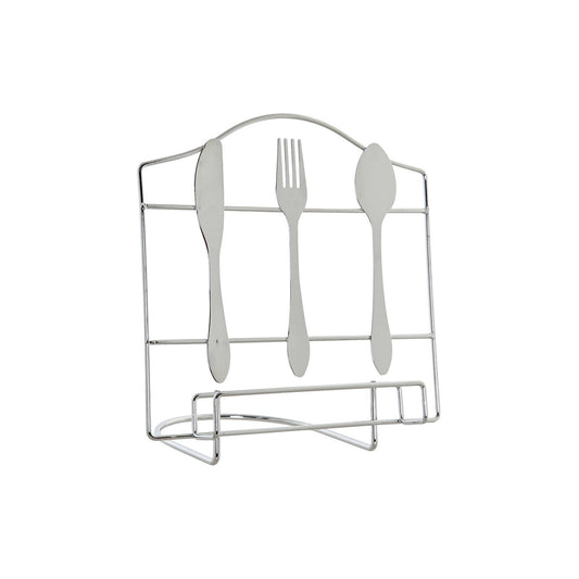 ATRIL METAL CROMADO 23X15X22 CUBIERTOS PLATEADO