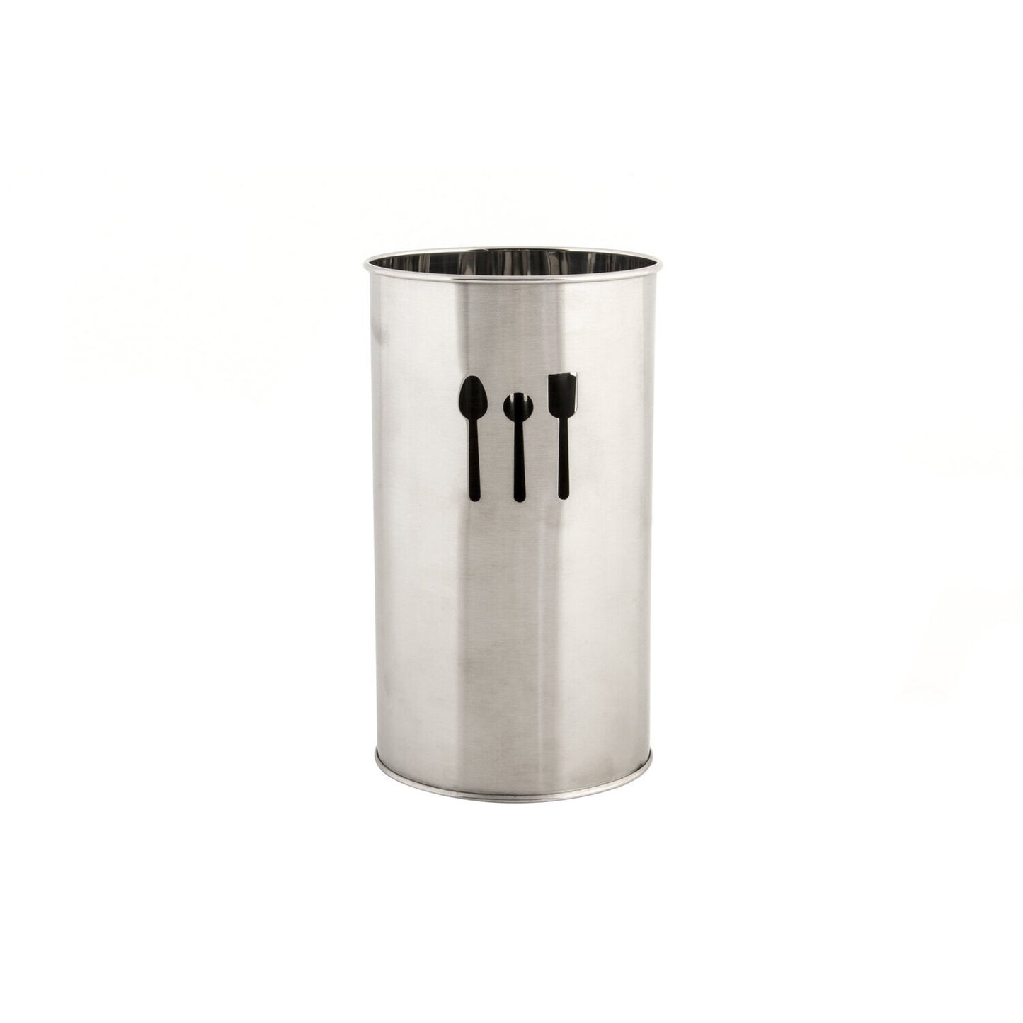 CUBERTERO INOX 10X10X18 PLATEADO