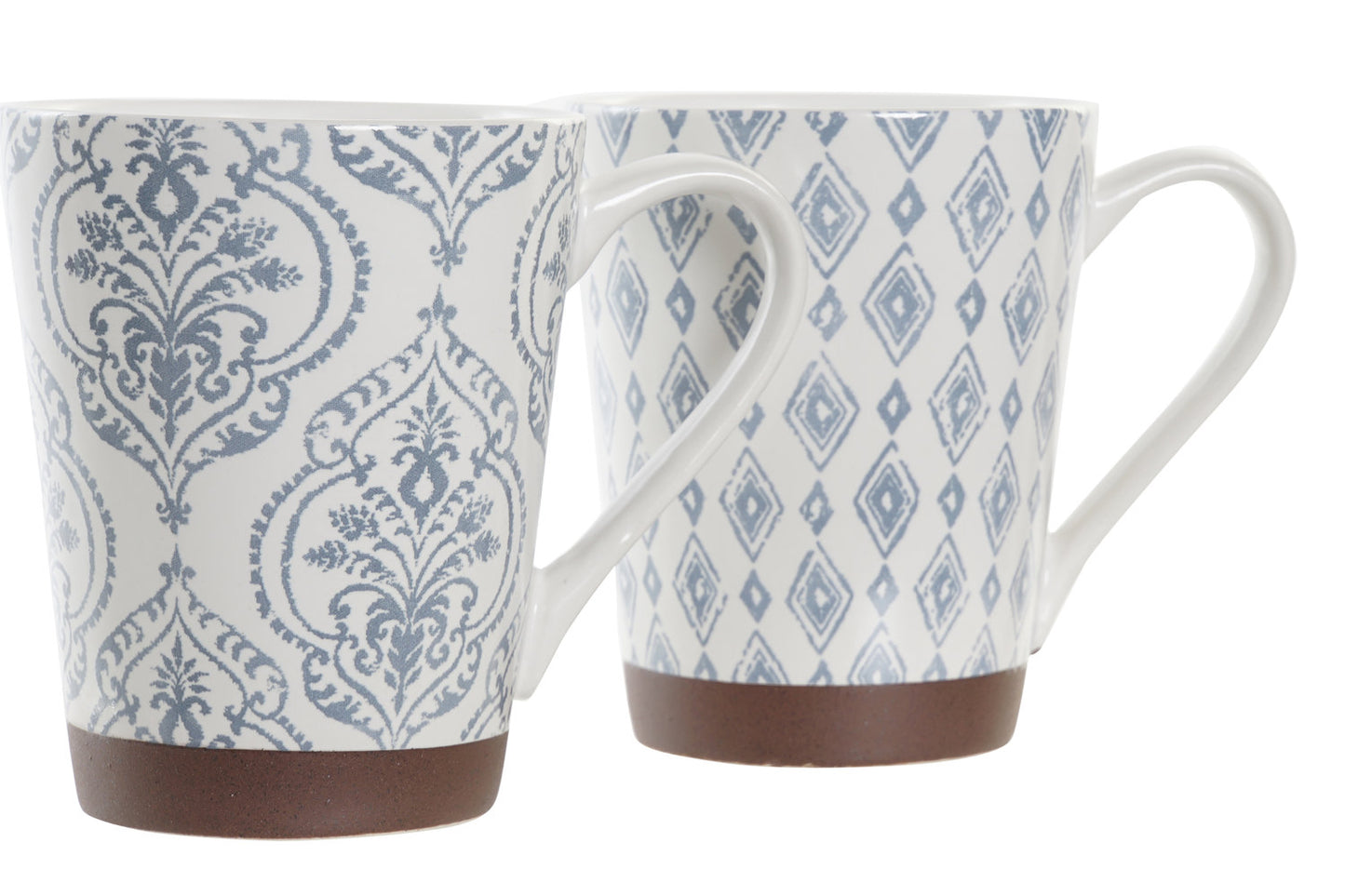 MUG SET 4 GRES 19X13X31 300 ML: AZULEJOS