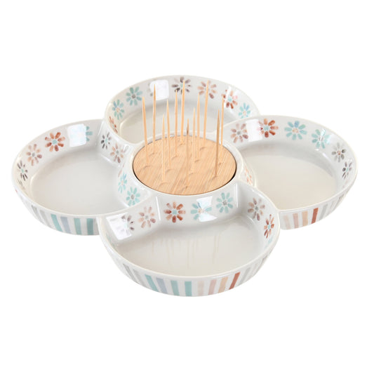 APERITIVO GRES BAMBU 22X22X3 MULTICOLOR