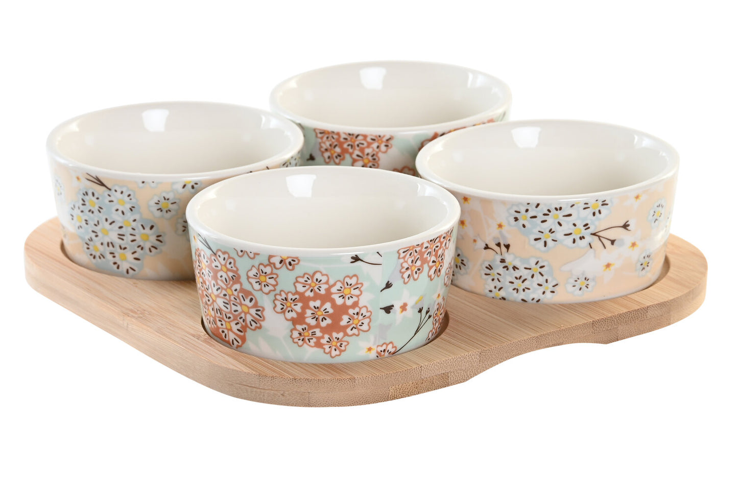 APERITIVO SET 5 GRES BAMBU 19:7X19:7X1 VERDE