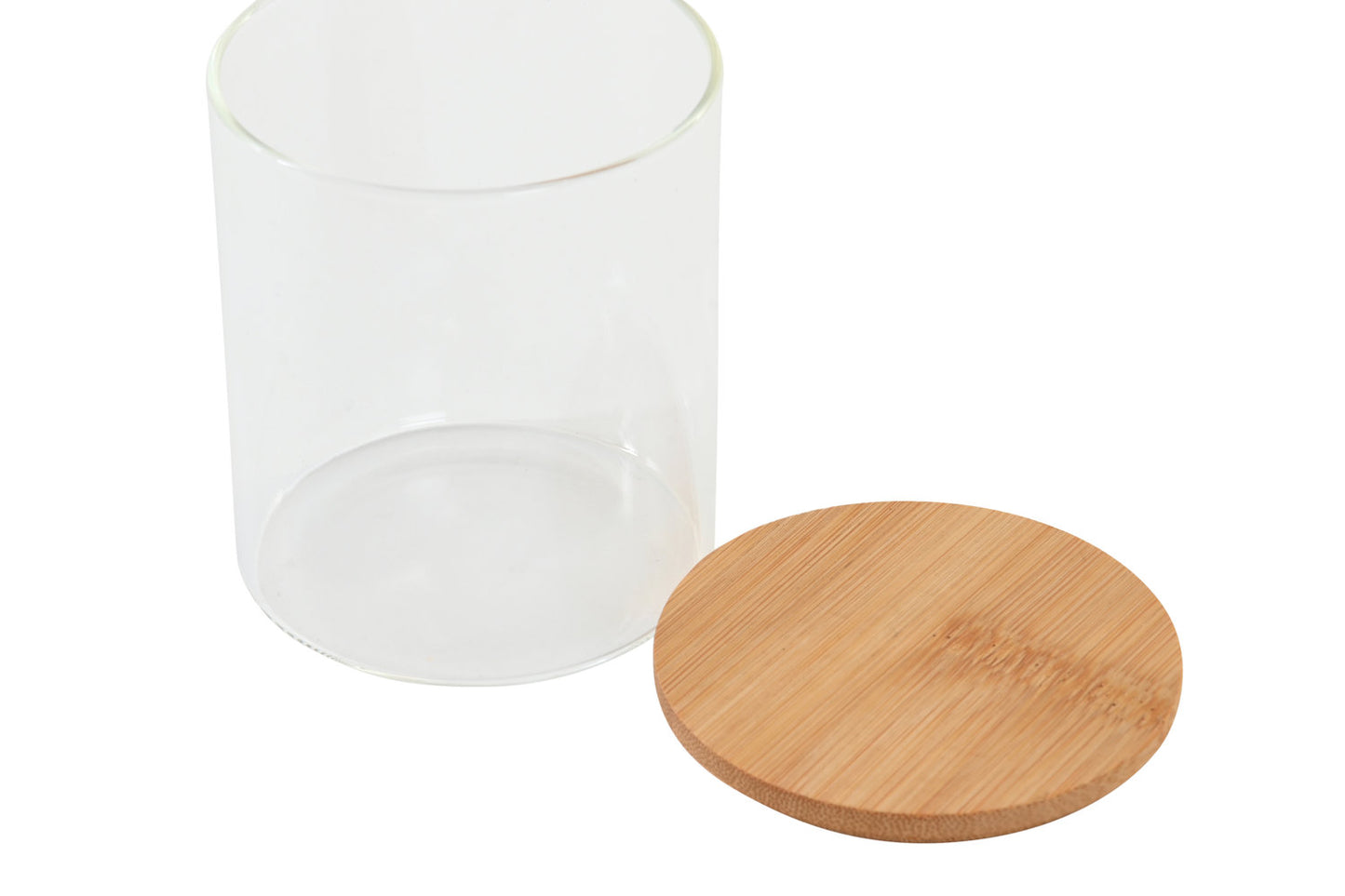 BOTE SET 3 BOROSILICATO BAMBU 31X11X11:5 9X10:3