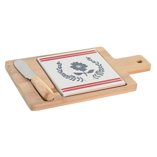 TABLA APERITIVO SET 3 BAMBU 21:5X11:8X1:5 BLUE RED