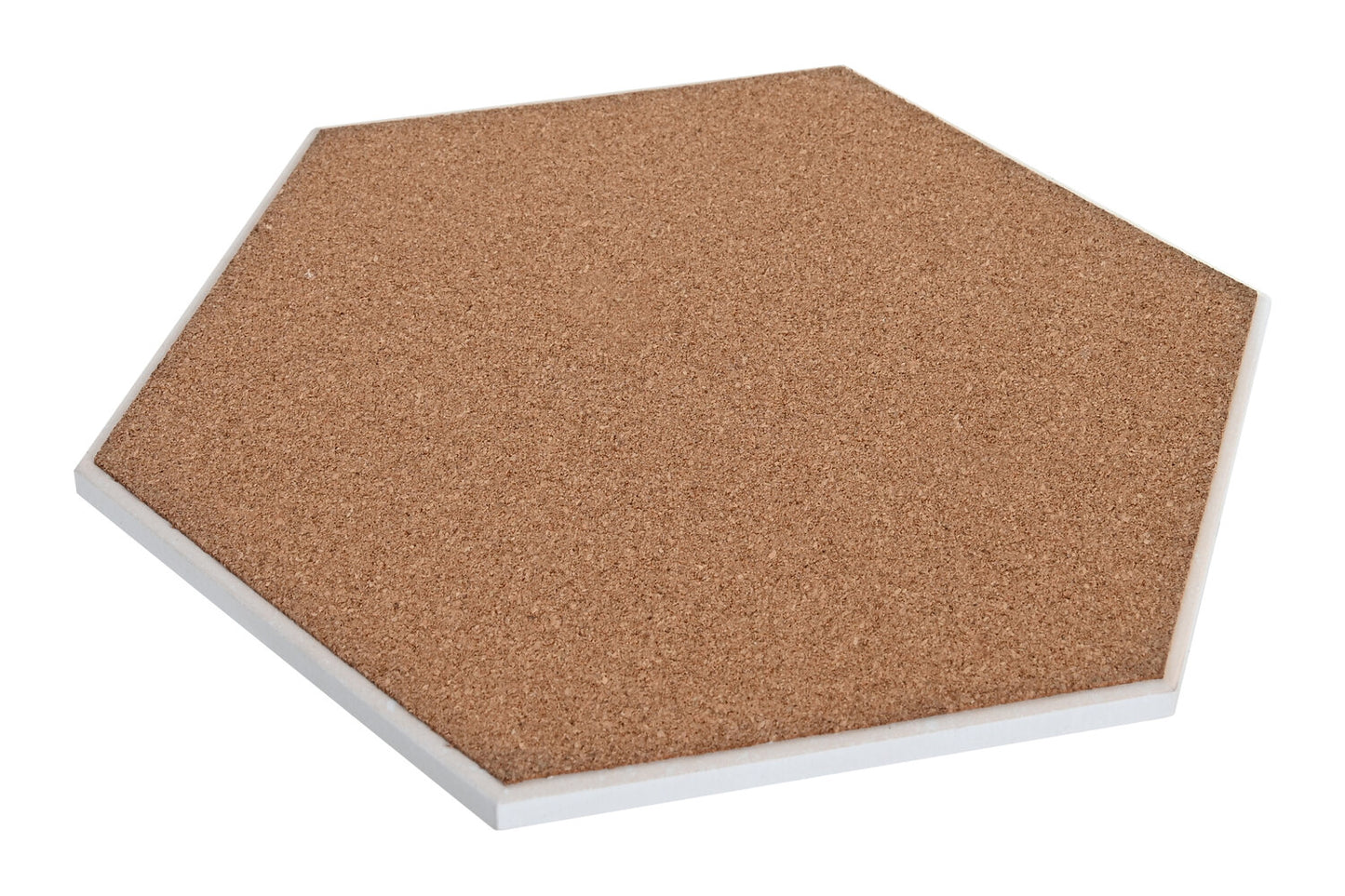 POSAVASOS SET 4 DOLOMITE CORCHO 10:8X10:8X0:7 GRIS