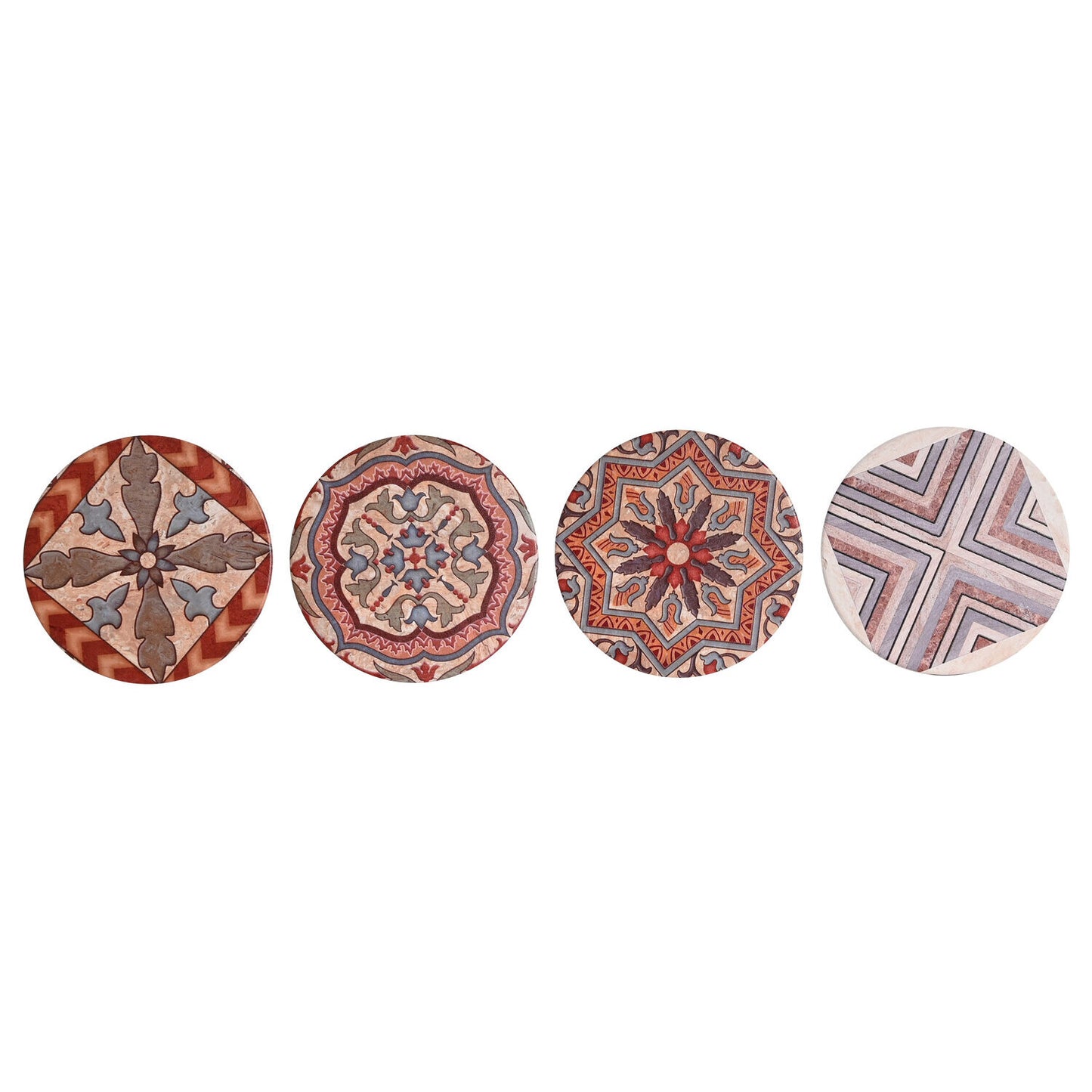 POSAVASOS SET 4 DOLOMITE CORCHO 10:8X10:8X0:7