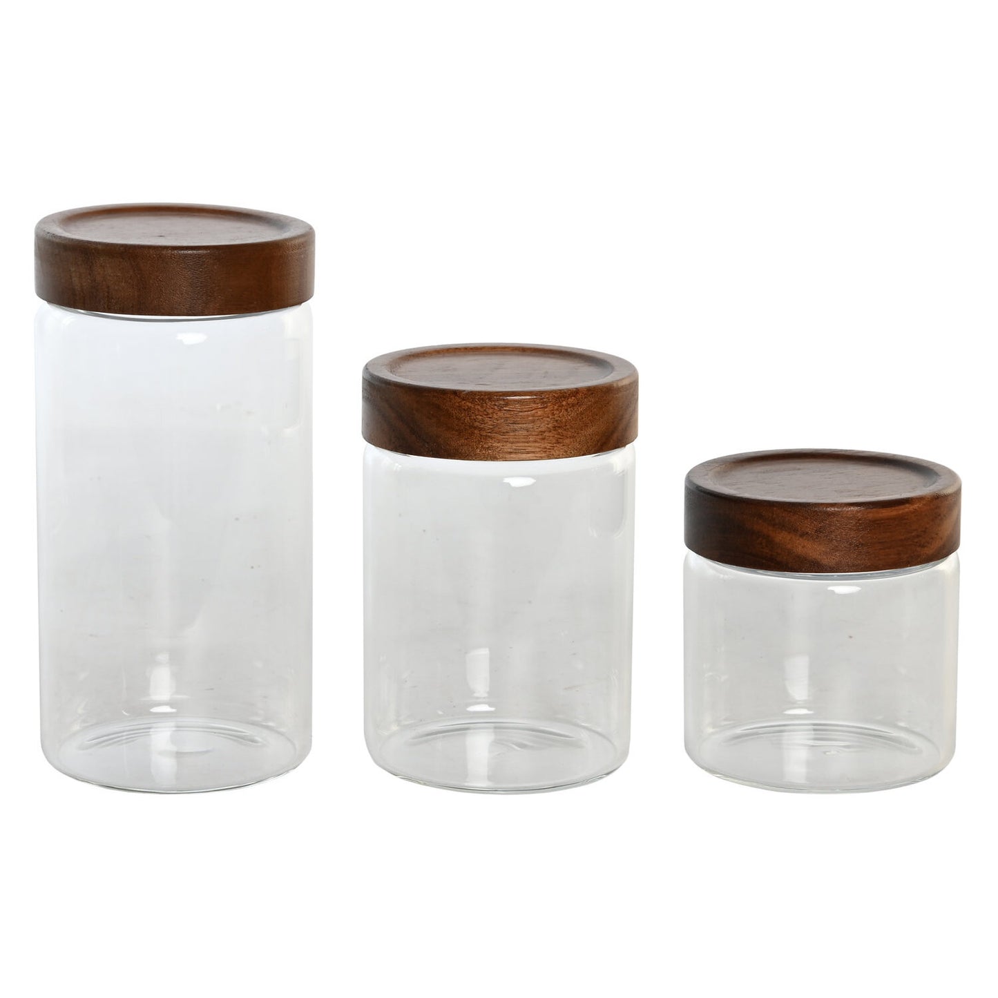 BOTE SET 3 CRISTAL 10X10X20 1200ML 850ML/550ML