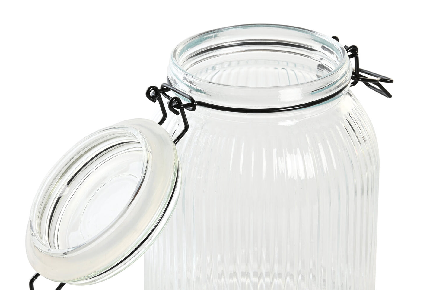 BOTE SET 3 CRISTAL INOX 13X13X18 1500ML 1000/600